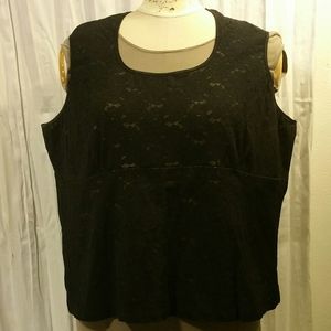 Black Lace Blouse, 26/28W